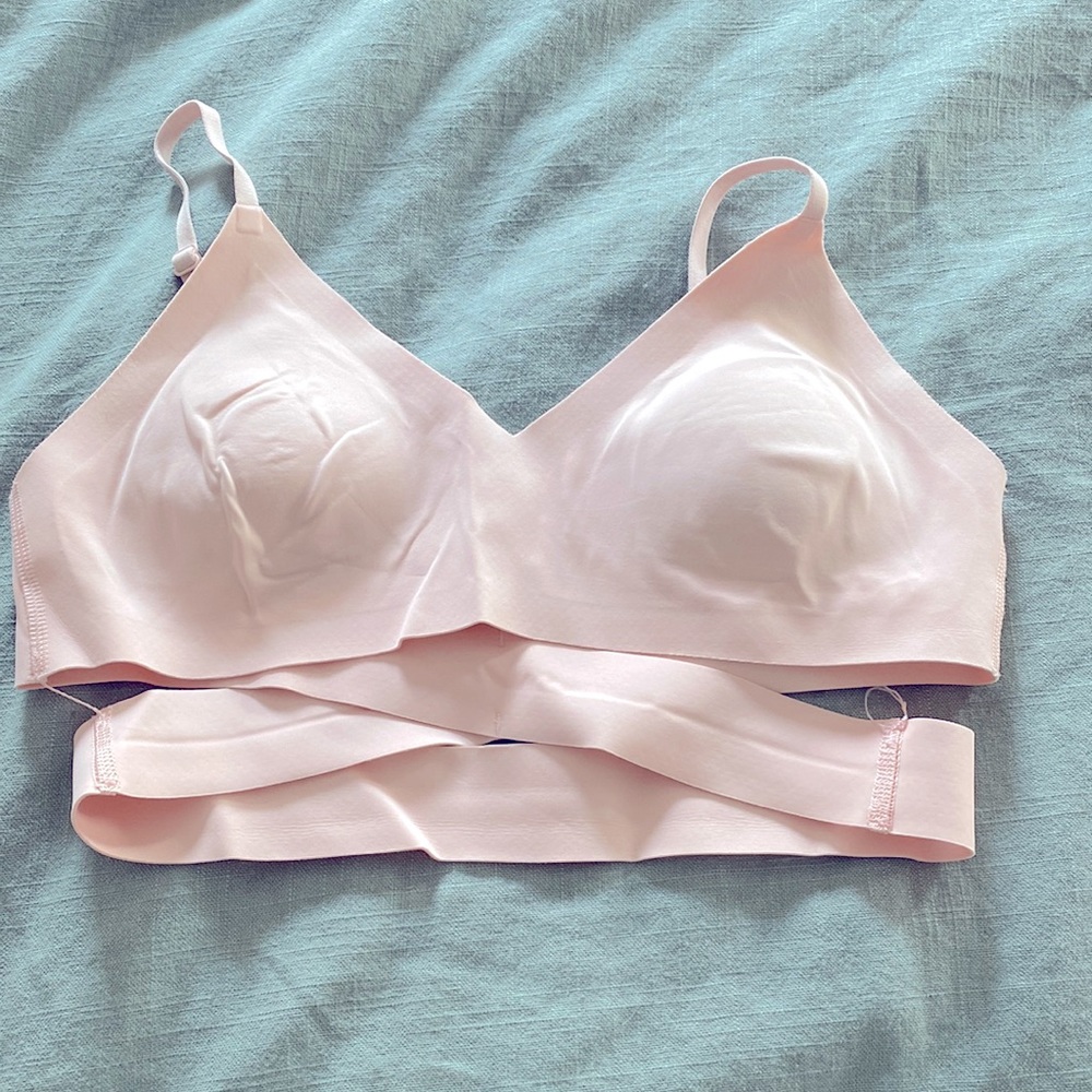 Lululemon Pink Still Bow Bralette 8